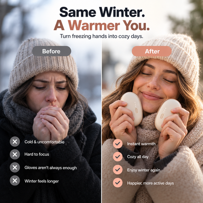 Never Have Cold Hands Again. ❄️