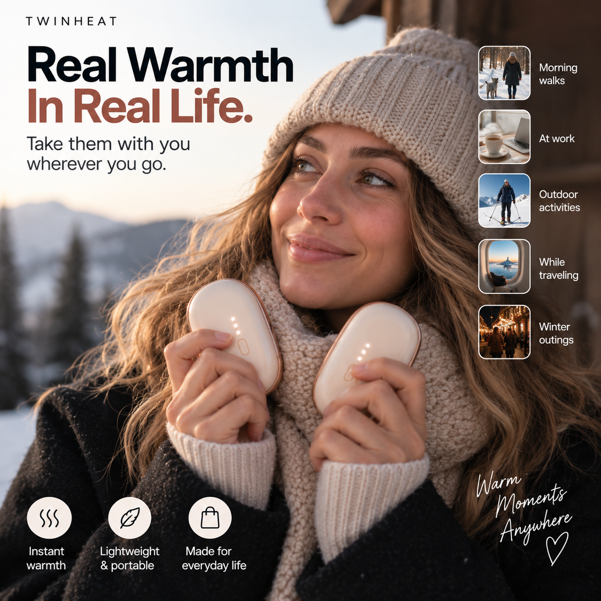 Never Have Cold Hands Again. ❄️