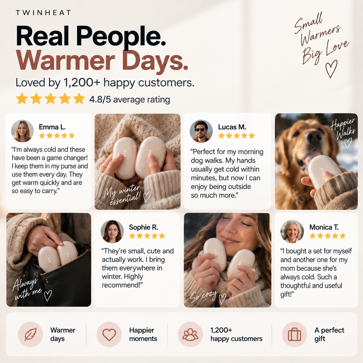 Never Have Cold Hands Again. ❄️